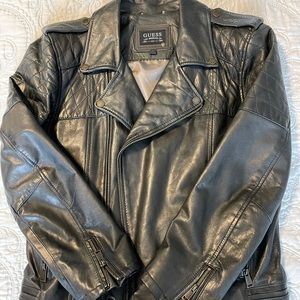 Guess Men’s Leather Jacket